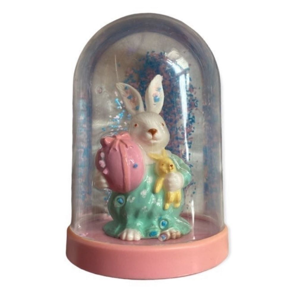 Easter vintage 1994 snow globe